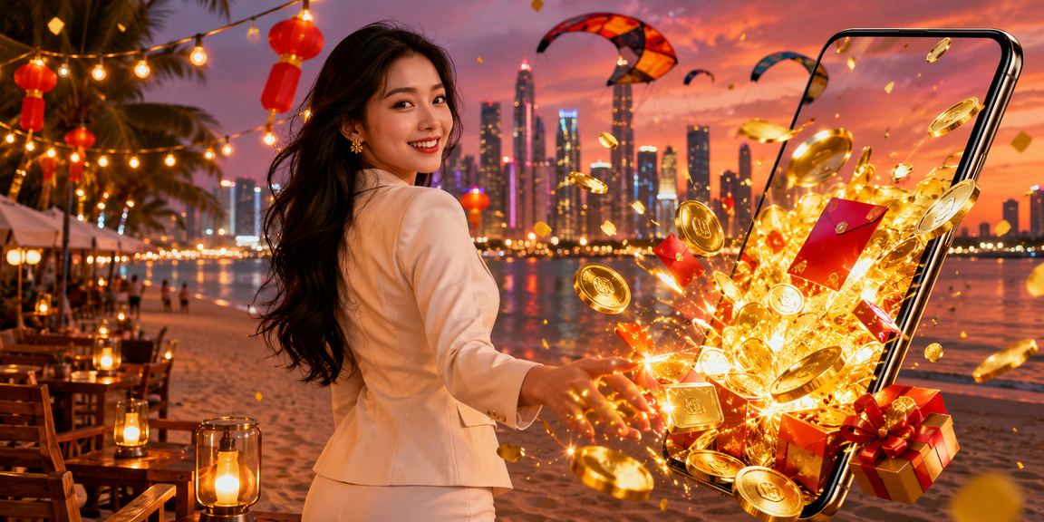 Người dùng tại Mũi Né trải nghiệm casino mobile trong dịp lễ hội Tết Việt Nam