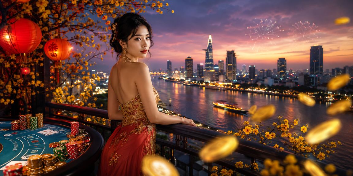 Giao diện Baccarat trực tuyến trong dịp Tết tại Sài Gòn trên 957