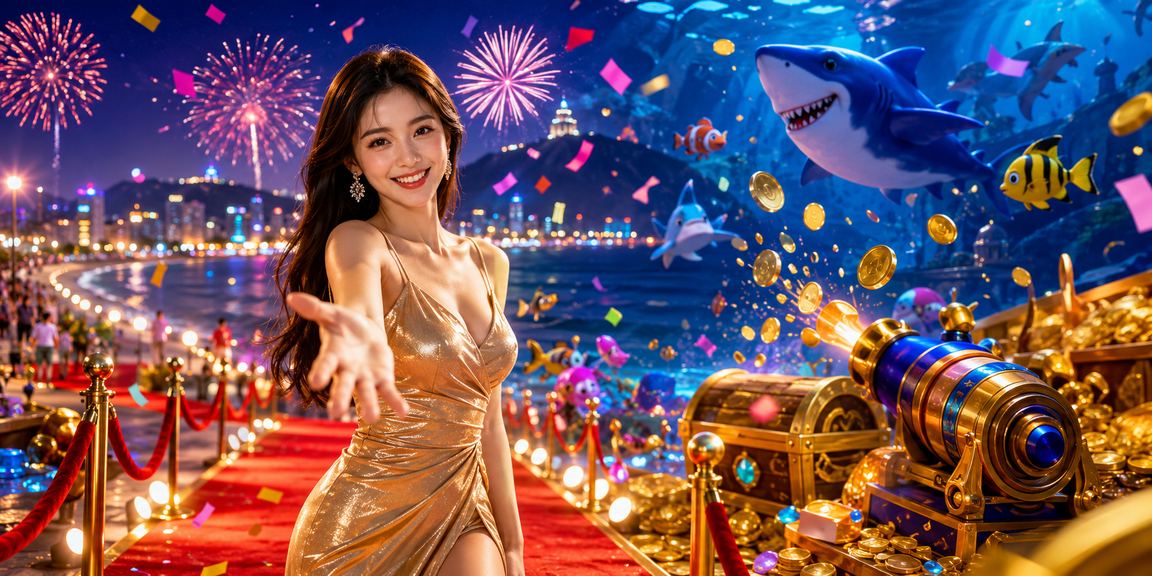 Người dùng tại bãi biển Vũng Tàu sử dụng ứng dụng casino trên điện thoại lúc chiều tối
